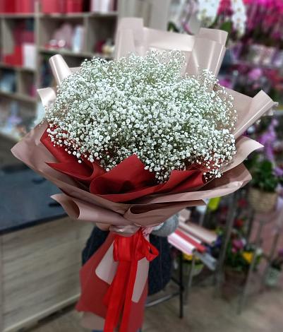 Букет цветов из: Гипсофила в Калязине